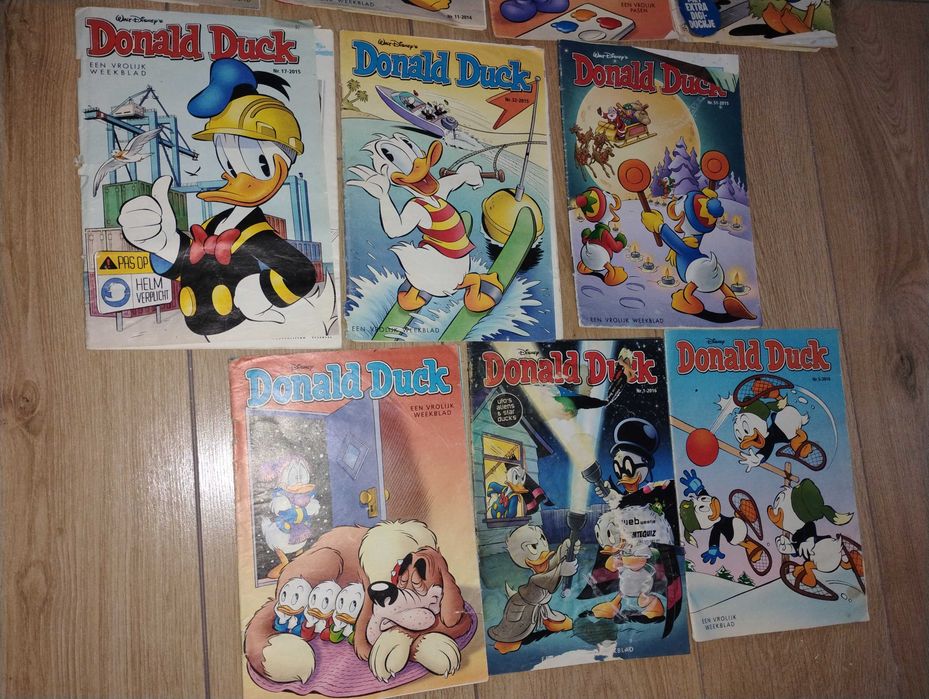 kaczor donald komiks po roku 2000 wersja na Benelux 38 sztuk
