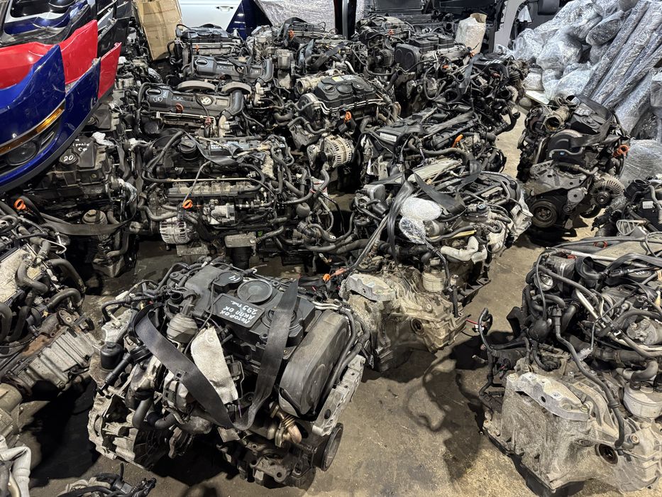 мотор двигун двигатель пассат б6 гольф 5 шкода а5 суперб 1.4 1.8 2.0