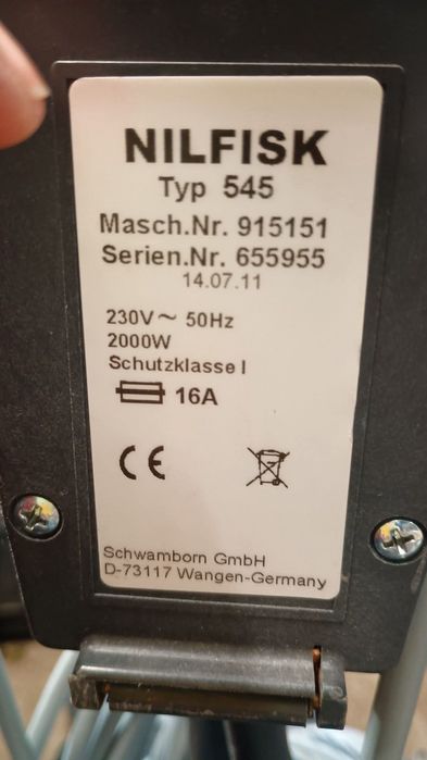Polerka Nilfiska 545