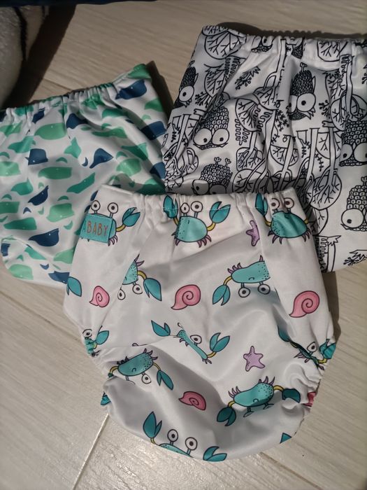 Fraldas reutilizáveis de bolso