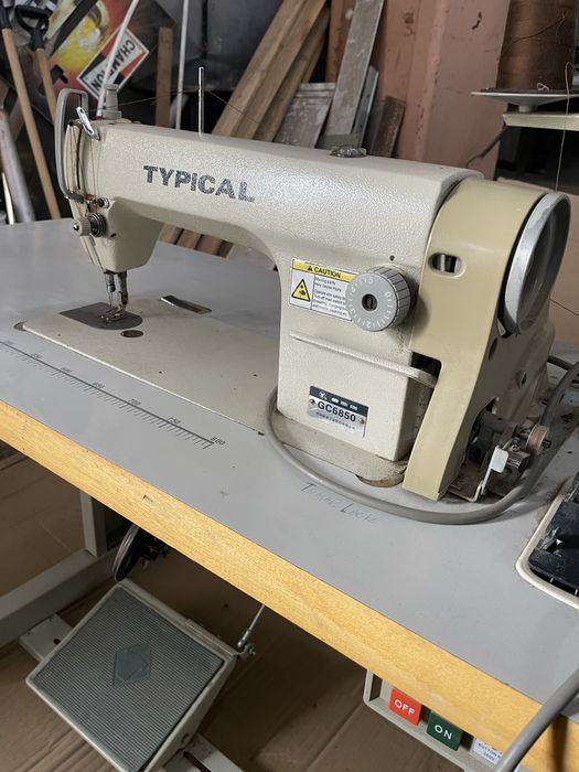 Промислова швейна машина Typical GC6850 + стіл і мотор