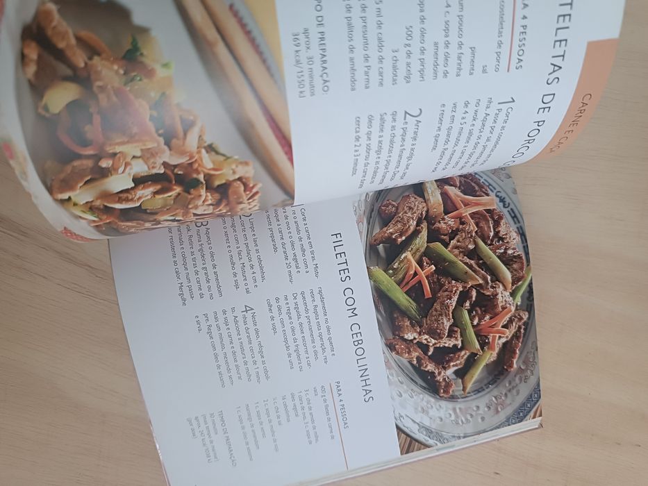 Livro" WoK"  as melhores receitas da cozinha asiática