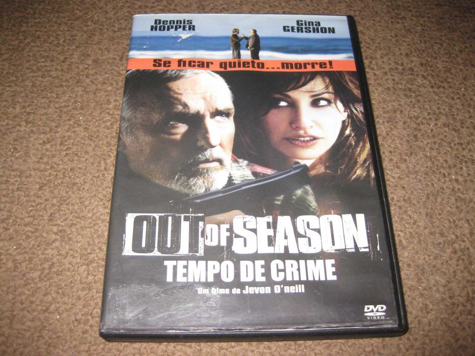 DVD "Out Of Season- Tempo de Crime" com Dennis Hopper/Raro!