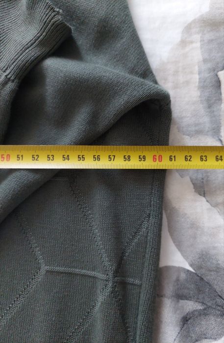 Sweter męski oliwkowy