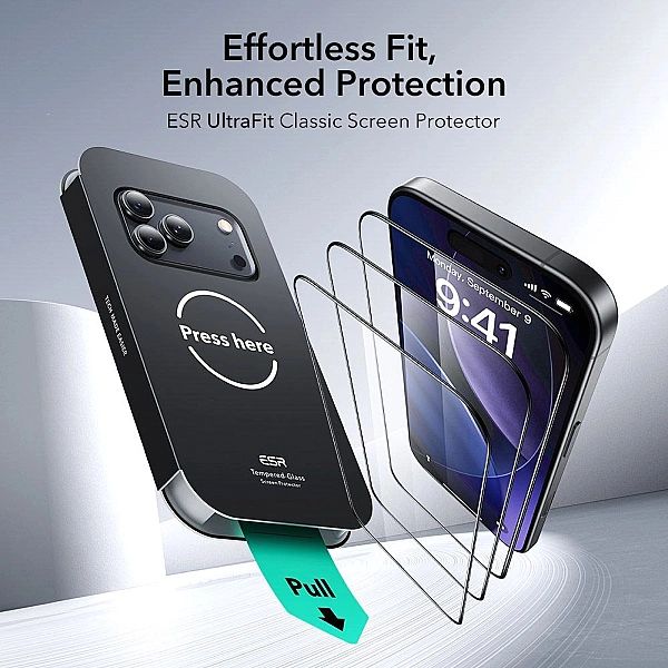 Szkło Hartowane Esr Ultrafit Tempered Glass 2-Pack Iphone 17 Pro Max C
