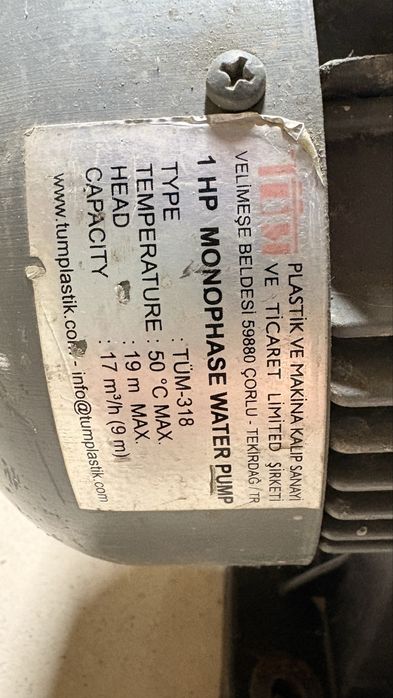 Pompa do kaskady z filtrem 750 w