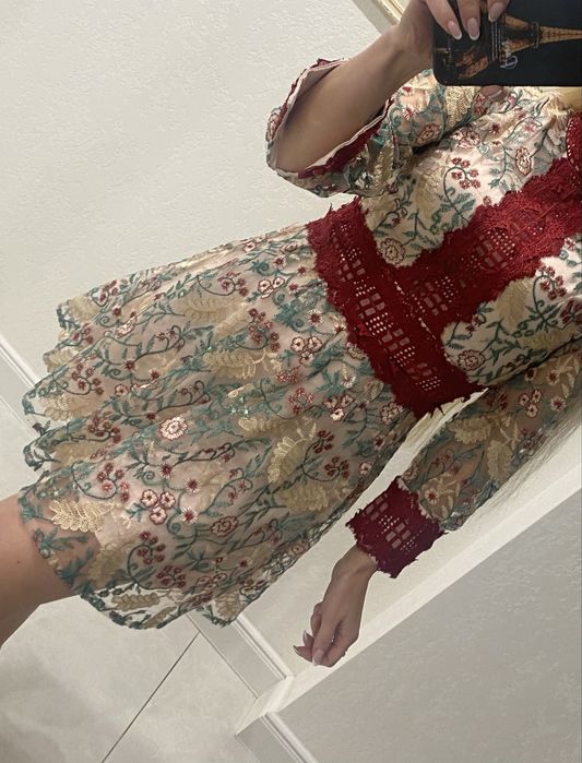 Платье шитье валентино