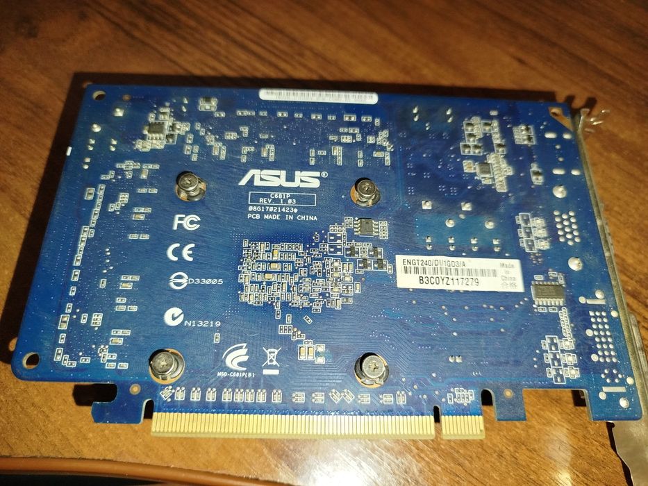 Відеокарта Asus PCI-Ex GeForce GT 240 1024MB GDDR3 (128bit)