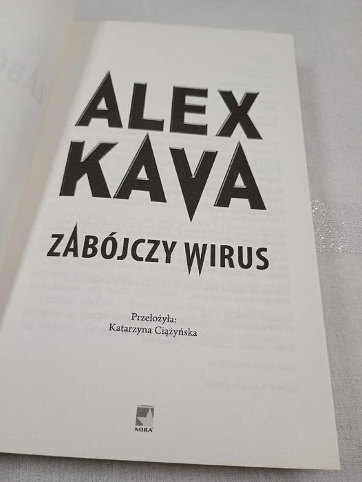 Zabójczy wirus. Alex Kava