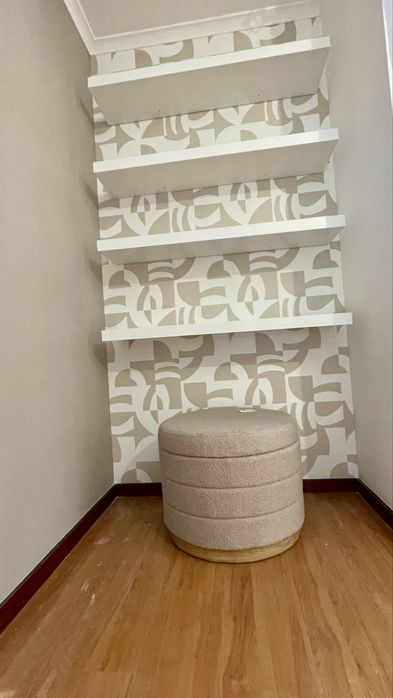 Aplicacao de papel de parede