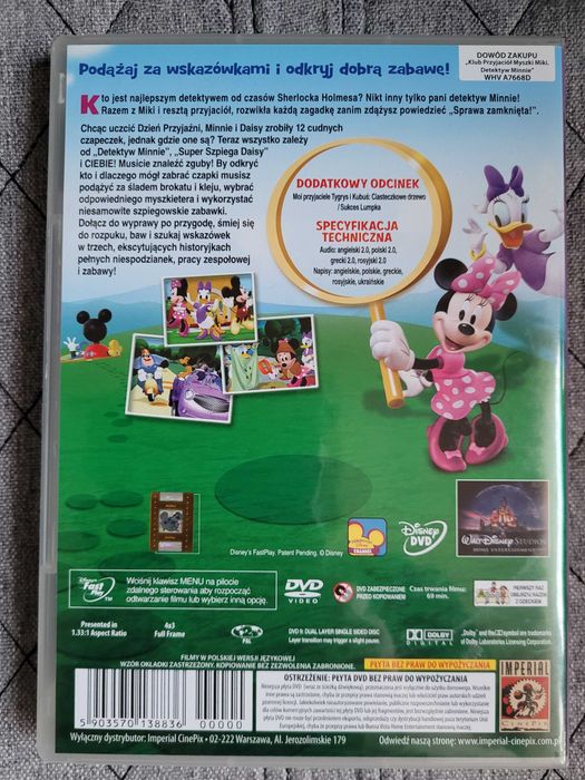 Klub Przyjaciół Myszki Miki - DVD