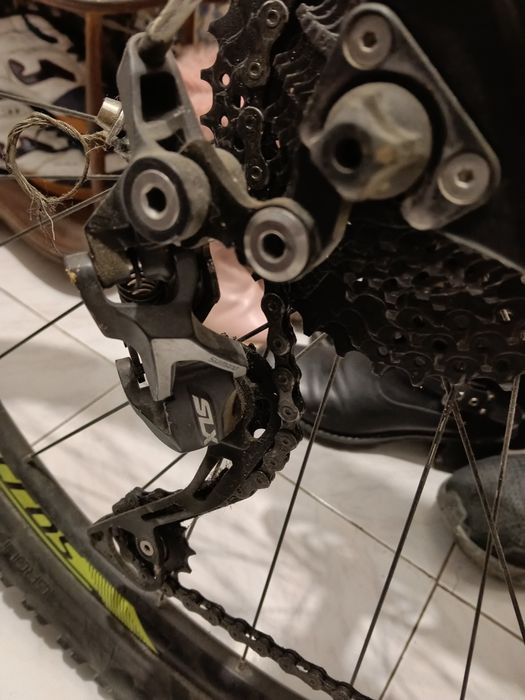 Bicicleta wrc, preta cor original