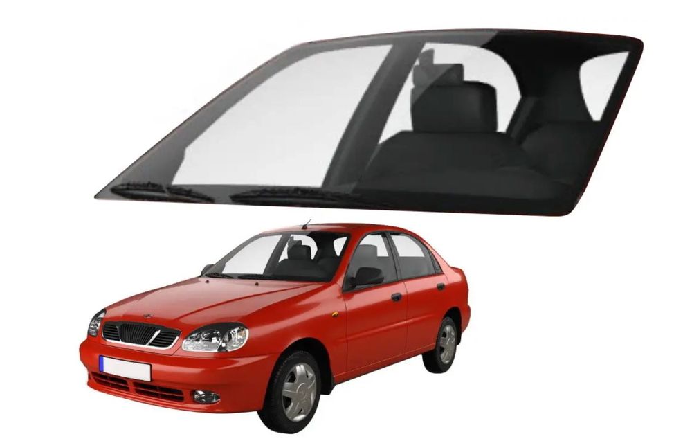 Лобове скло Daewoo Lanos Sens 1997- лобовое стекло Део Ланос ZAZ