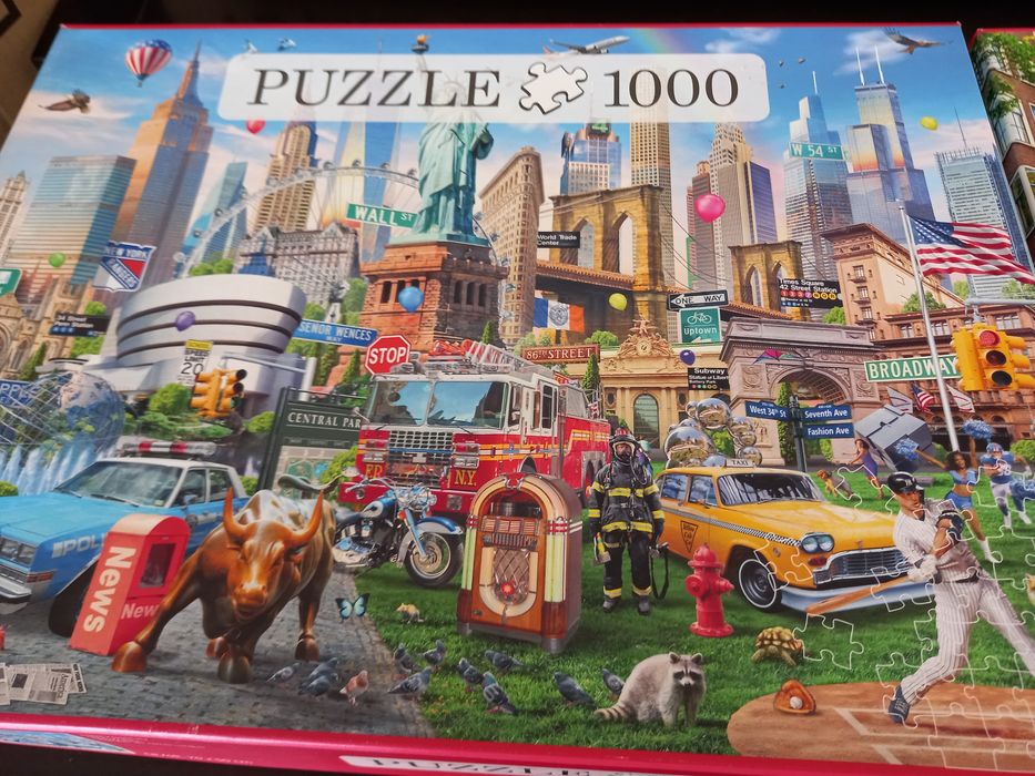 Puzzles de 1000 peças