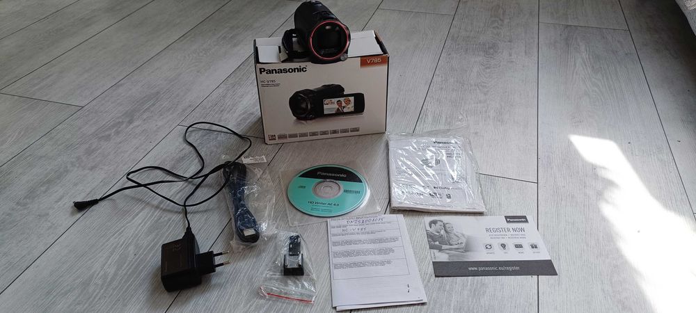 Kamera Panasonic HC-V785EP-K Czarna paragon FULL HD WiFi HDR kartaSDXC