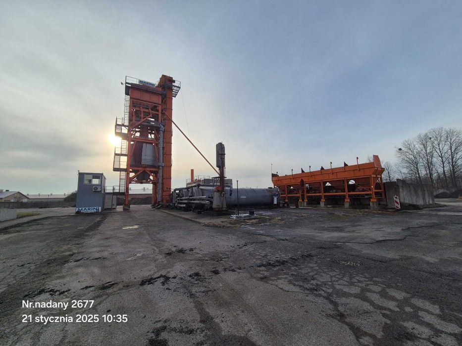 Wytwórnia Mas Bitumicznych MARINI MAP 120 E 190L /dzierżawa/ sprzedaż