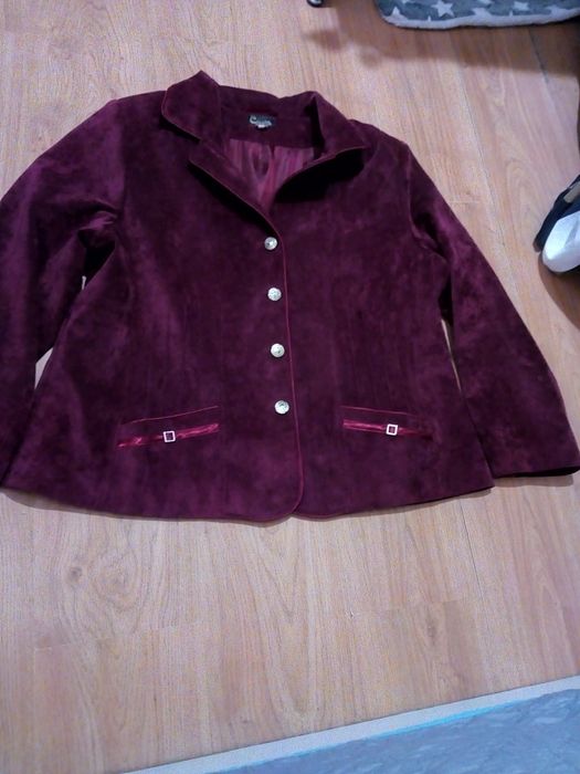 Marynarka damska z sztruks 4 xl. .9