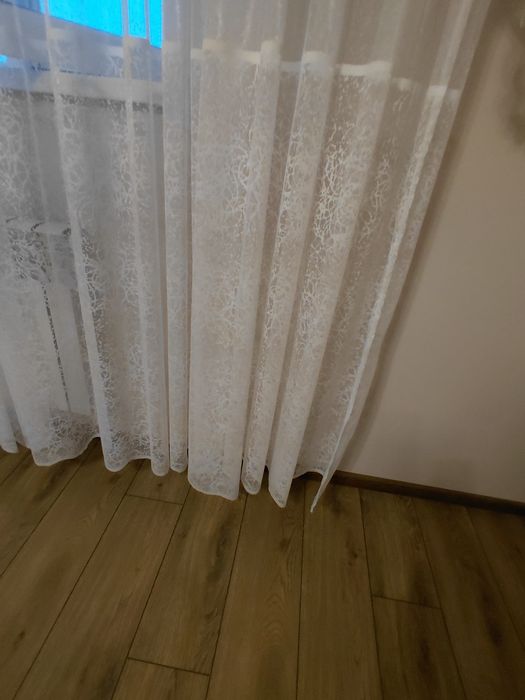 тьль біла жакардова основа