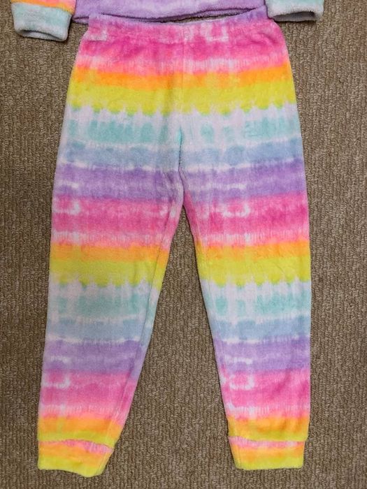 Тёплая пижама для девочки 7-8 лет