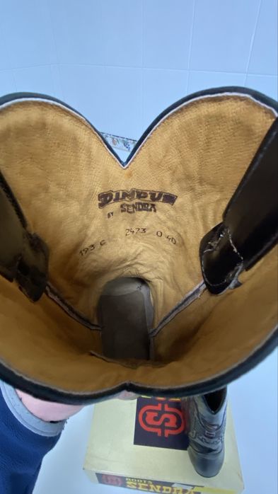 Botas Texanas em couro Vintage - Sendra (Originais)