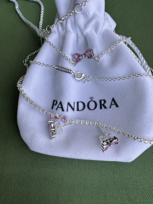 Комплект. Сережки | Підвіска | Браслет. 925 проба. Найкращий подарунок