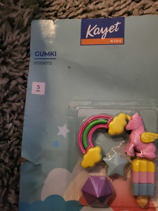 Gumki Kayet do szkoły