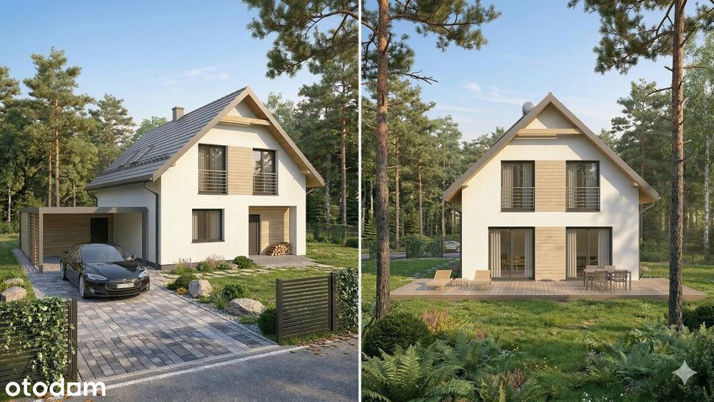 Dom na sprzedaż- stan surowy zamknięty Ul. żabia w Trzebini,