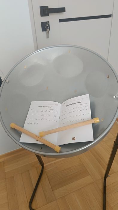 Bęben stalowy 8-tonowy w tonaji G-dur