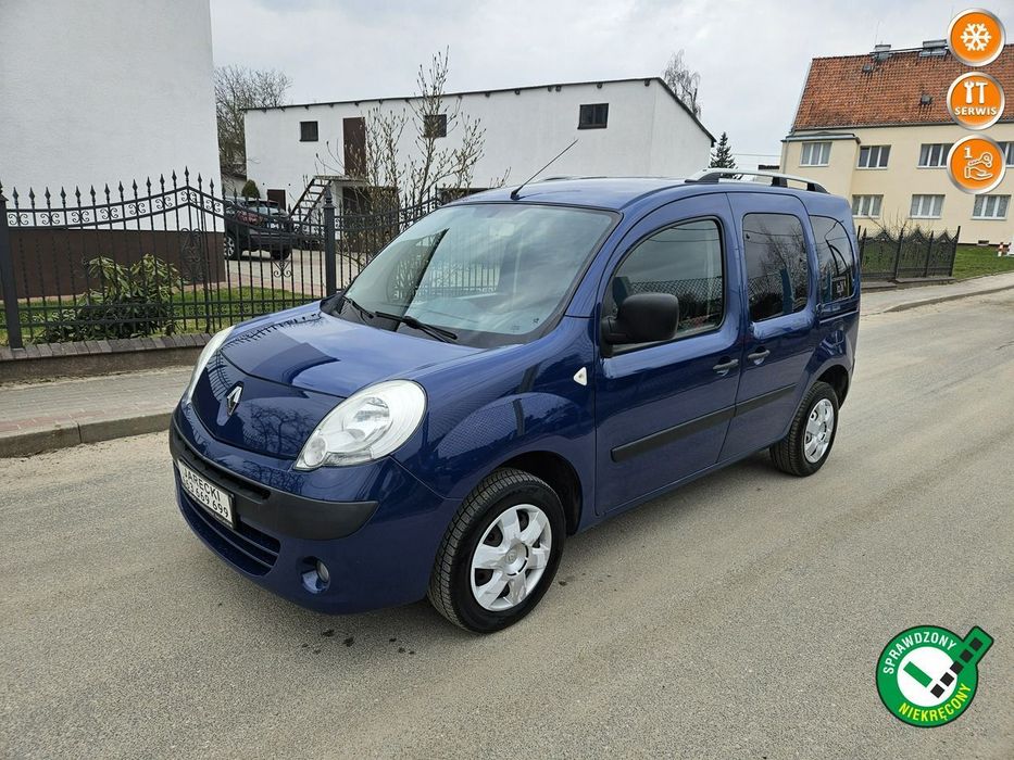 Renault Kangoo Opłacony Zdrowy  Zadbany Serwisowany Klima Po