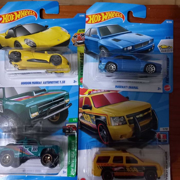Hotwheels e Matchbox NOVOS com 20% de desconto