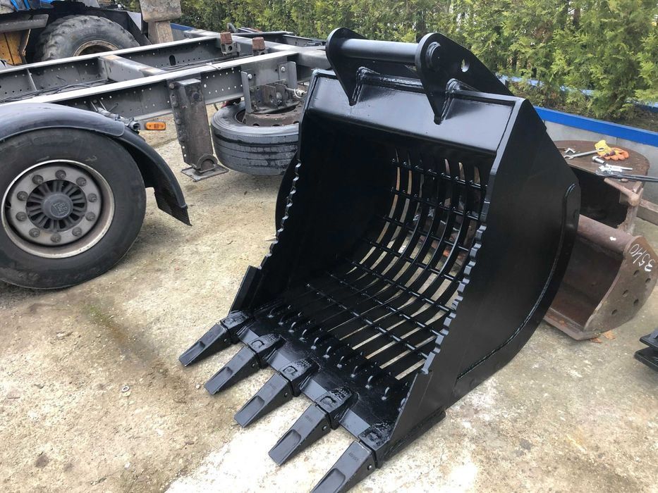 Łyżka przesiewająca tłuczeń kamień gruz koparka 12-25t CAT VOLVO SANY