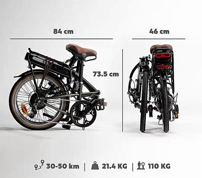 Bicicleta elétrica E-Fold 500 OU TROCO POR MOTA ELÉTRICA