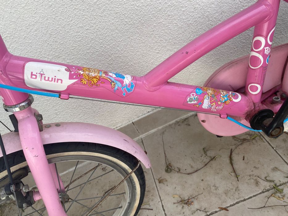 Bicicleta btwin princess para menina