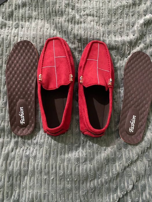 Мокасини замш чоловічі