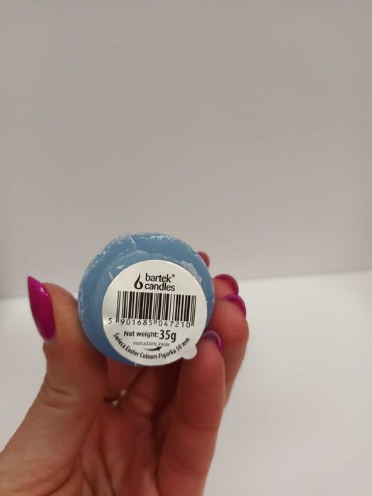 Świeczka jajeczko wielkanocne