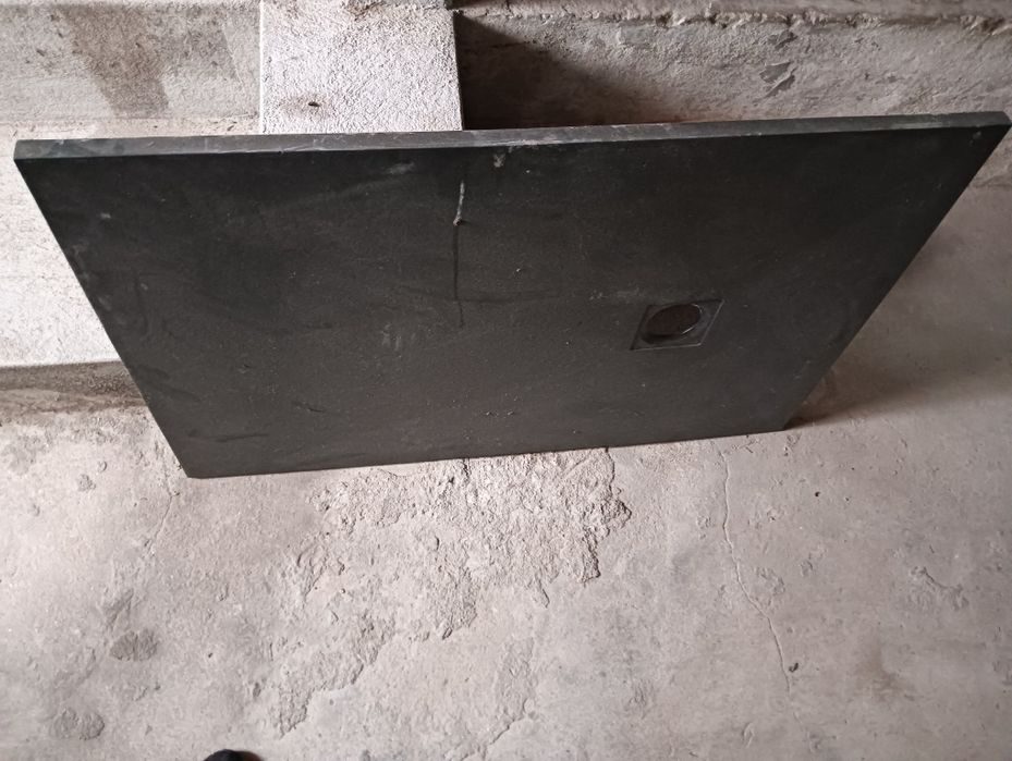 Base de duche em resina/Antracite do BigMat