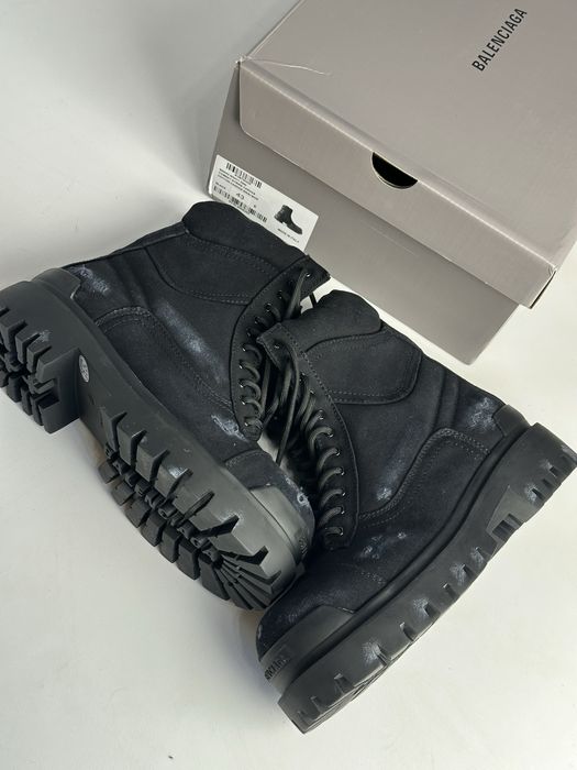 BALENCIAGA Stike boots black army ботинки берцы боты opium archive 43