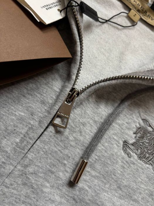 Zip-Hoodie Burberry Grey