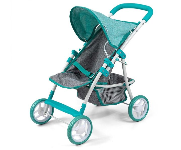 Wózek Dla Lalek Zabawka Spacerówka Składany Natalie Mint Milly Mally
