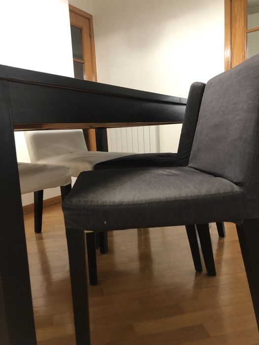 Mesa jantar + 4 cadeiras IKEA