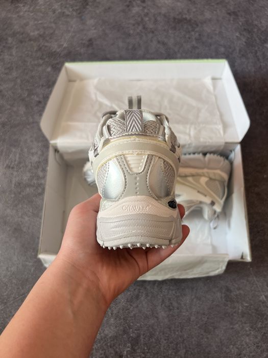 Кросівки Off-white be right back silver