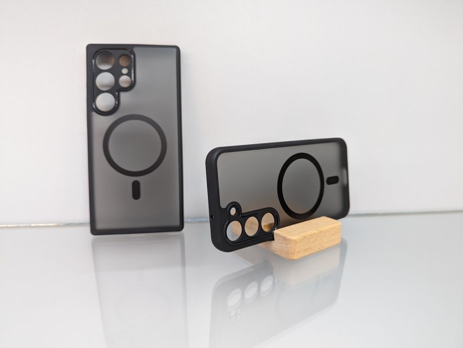 Samsung S23 Ultra ротивоударный чехол BQ MagSafe Matte все модели