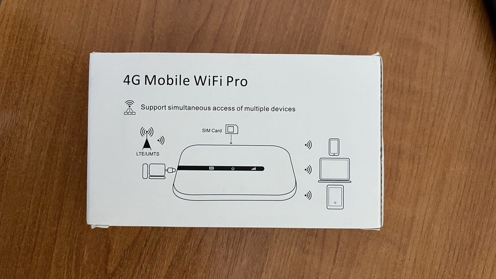 Мобільний роутер MiFI на сім карту 4G/LTE