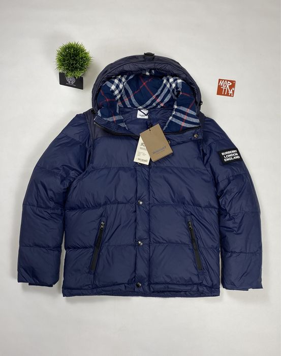 Burberry London England, пуховик барбері