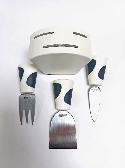 Talheres Aperitivos Entradas Queijo Manteiga Patés Padrão Vaca