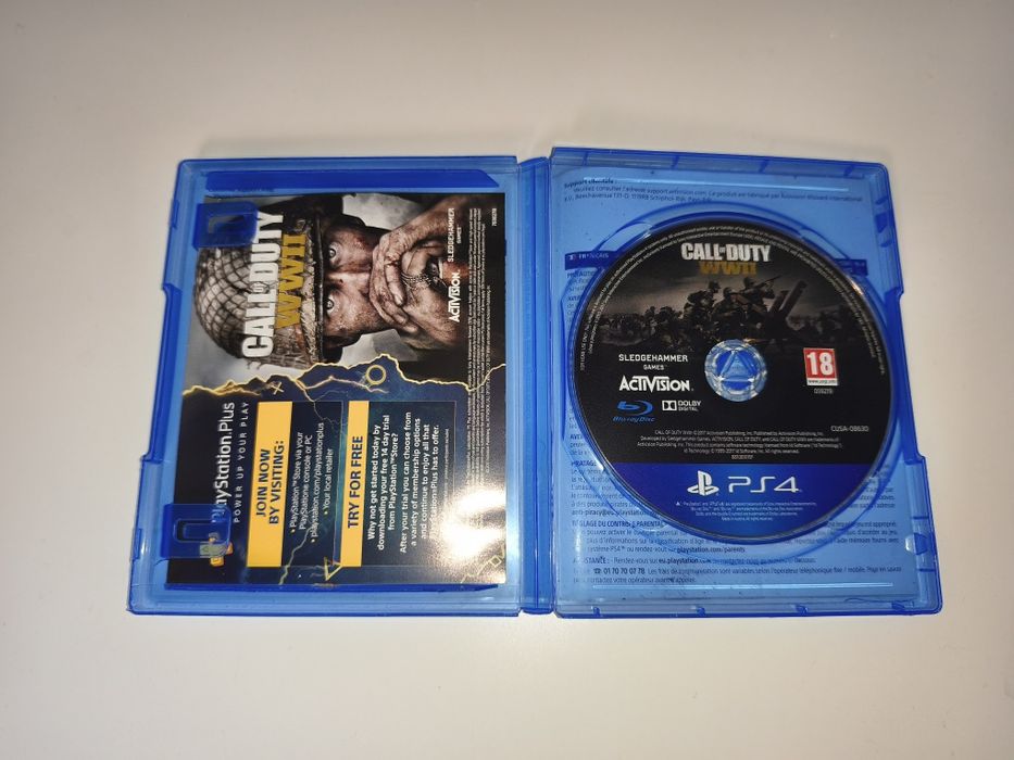 Gra Ps4 Call of Duty WW II gry PlayStation 4 Sniper UFC GTA V Mafia Crash Spyro lego Sonic Rayman