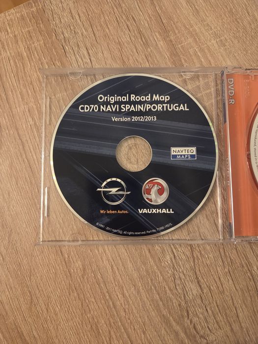 Mapas Portugal / Espanha Cd70 Navi Dvd90 navi
