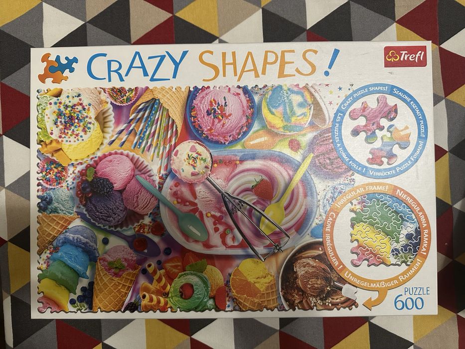 Пазл Trefl Crazy Shapes Морозиво 600 елементів