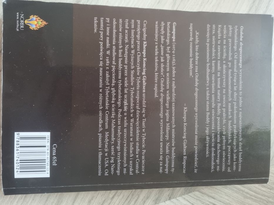 Gampopa Ozdoba Drogocennego Wyzwolenia