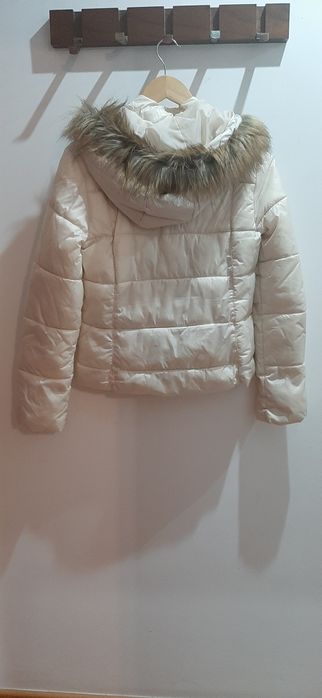 Casaco beje tamanho M